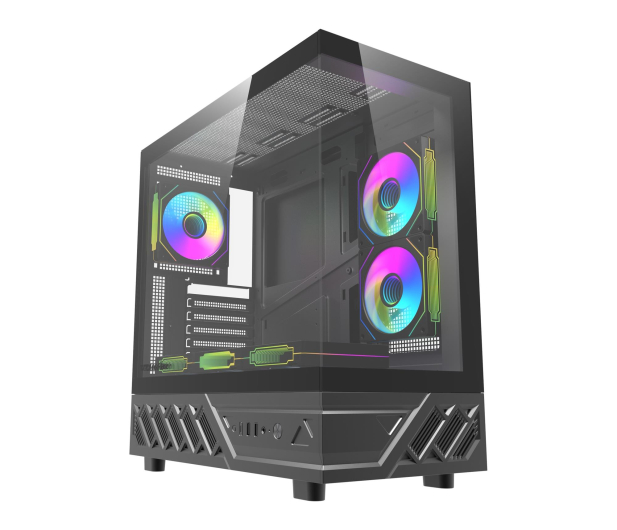 DarkFlash DS950 Black + 6 Fans - 1526231 - zdjęcie 8